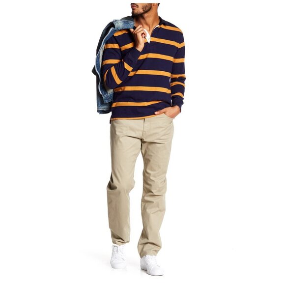 NWT Lucky Brand Mens Size 36 36x30 121 Slim Straight Sateen Stretch Jean NEW - Picture 4 of 4